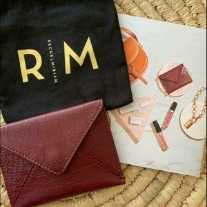 Rachel Miriam Burgundy Maroon Card Case